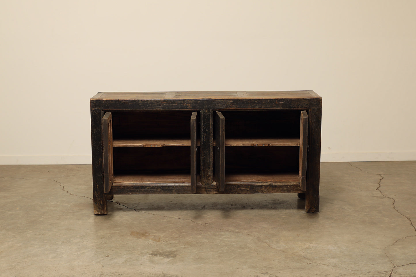 Vintage Elm Sideboard - Circa 1945