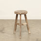 Vintage Elm Stool AC.040 - Circa 1945