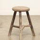 Vintage Elm Stool AC.049 - Circa 1945