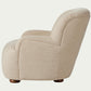 Taupe performance fabric occasional chair