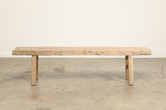 Vintage Elm Bench No.3 - Circa 1945