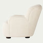 Cream teddy sheepskin occasional chair