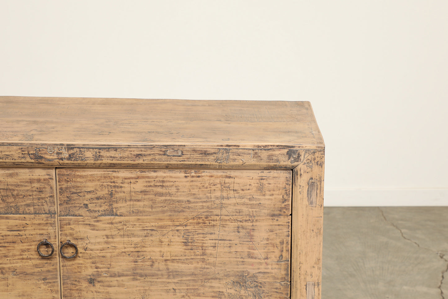 Vintage 2 Door Poplar Sideboard - Circa 1945