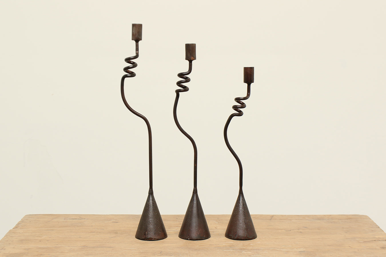 Iron Candle Stand Set