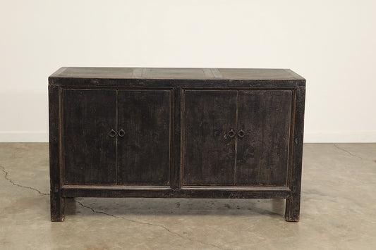 Vintage 4 Door Elm Sideboard - Circa 1945