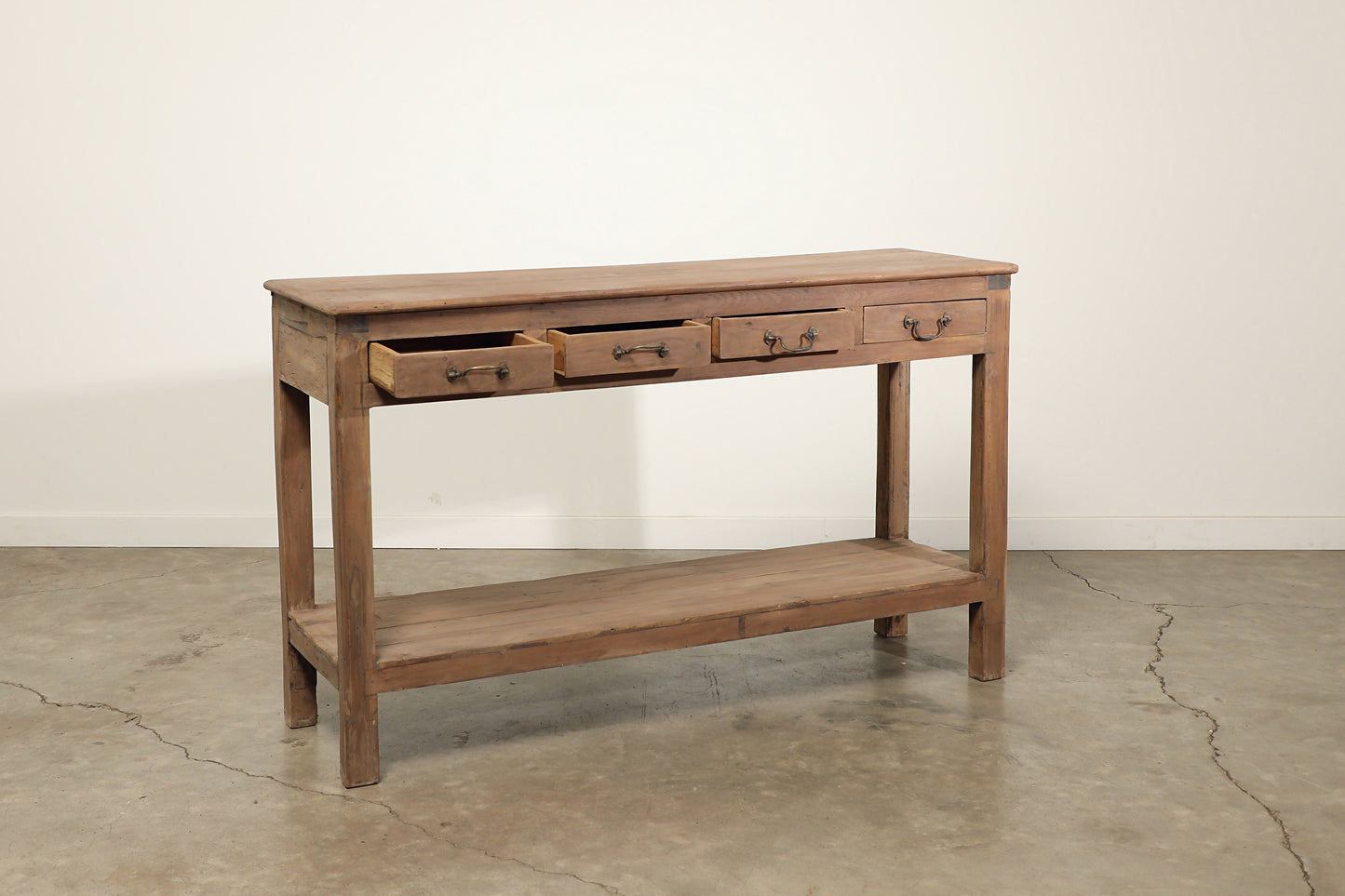 Vintage Teak Console