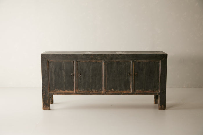 Vintage Solid Elm Sideboard - Circa 1925 No. K11
