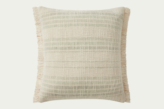 Ellie Pillow Ivory/Sage