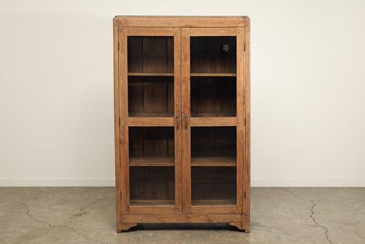 Vintage Teak & Glass Cabinet