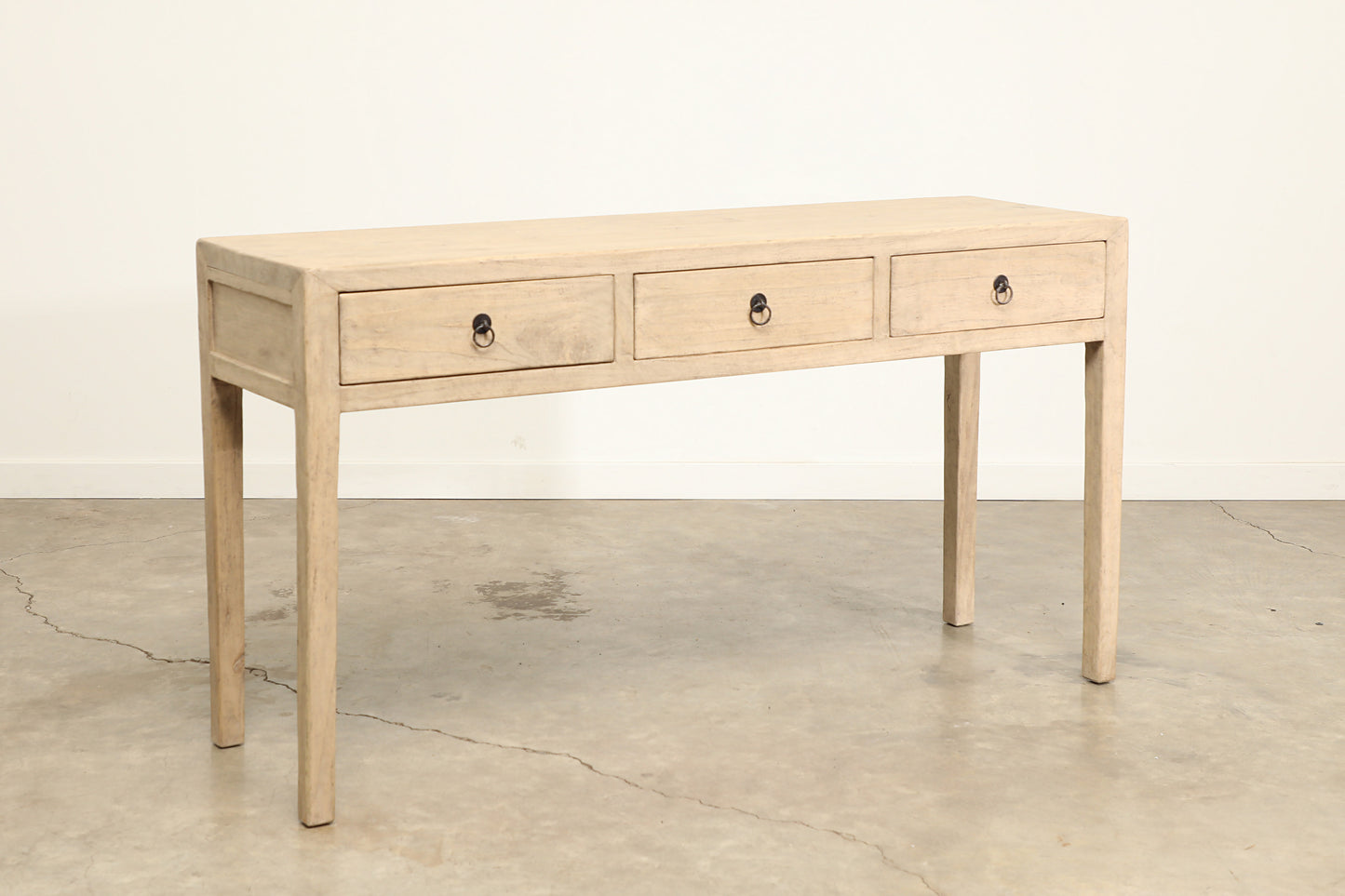 Reclaimed 3 Drawer Poplar Console Table