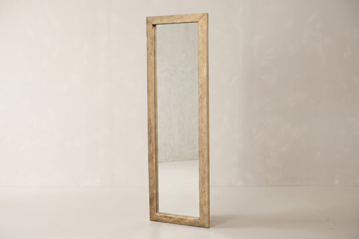 Timber Floor Mirror