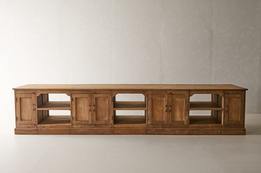 Vintage Oversized Teak Sideboard