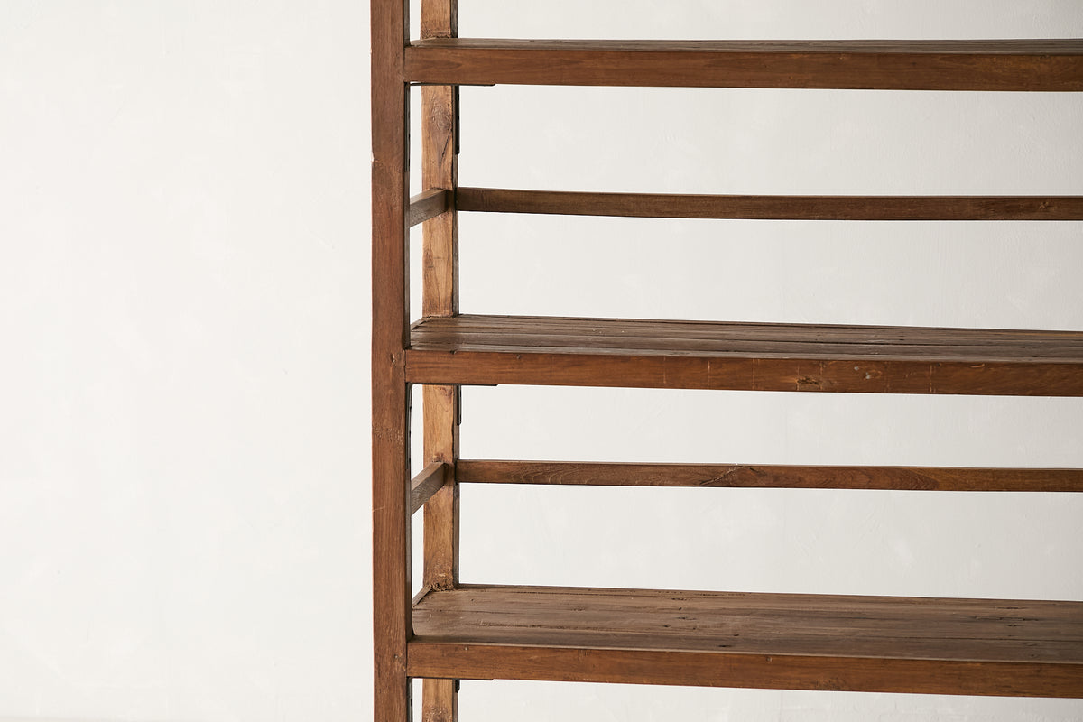 Vintage Teak Baker's Shelf