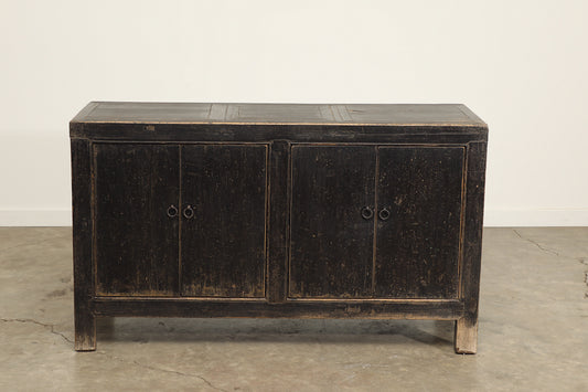 Vintage 4 Door Elm Sideboard - Circa 1945