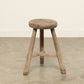 Vintage Elm Stool AC.039 - Circa 1945