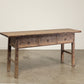 Vintage 3 Drawer Poplar Console - Circa 1945