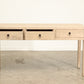 Reclaimed 3 Drawer Poplar Console Table