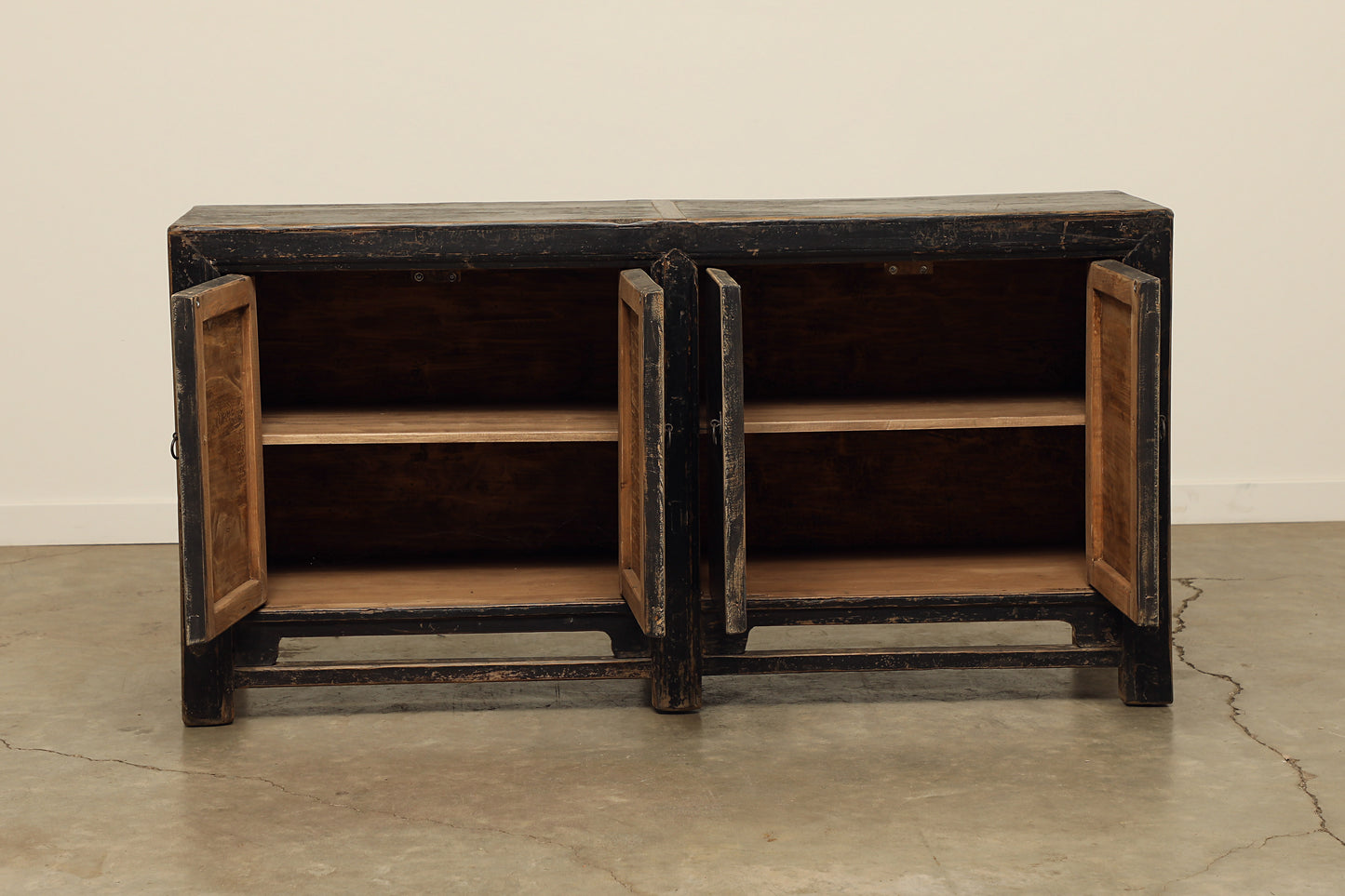 Vintage Poplar Sideboard - Circa 1900