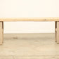 (GAW037) Vintage Elm Console - Circa 1925 (99x15x33)