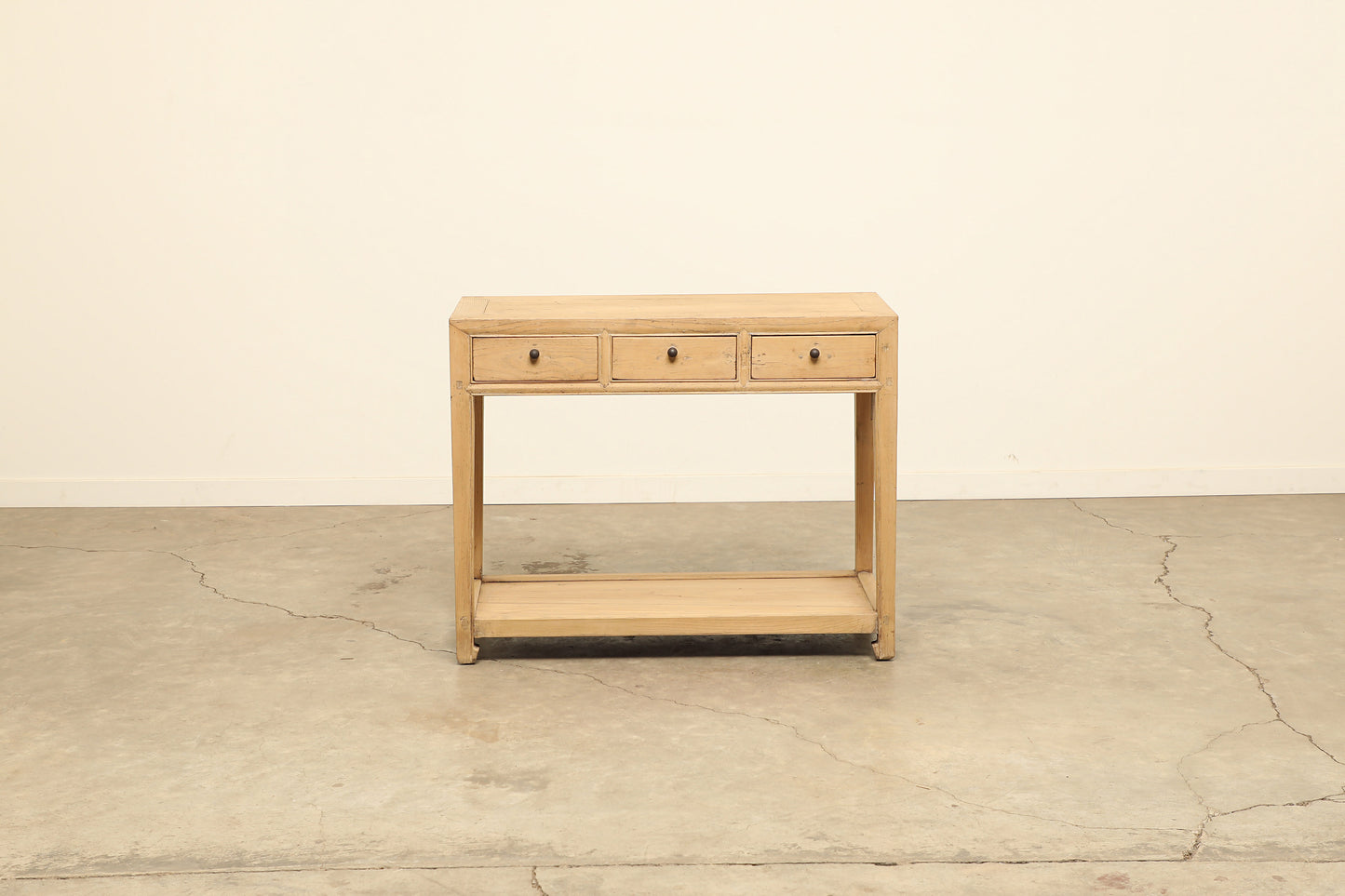 Vintage Elm Console - Circa 1945