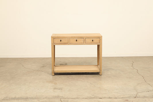 Vintage Elm Console - Circa 1945