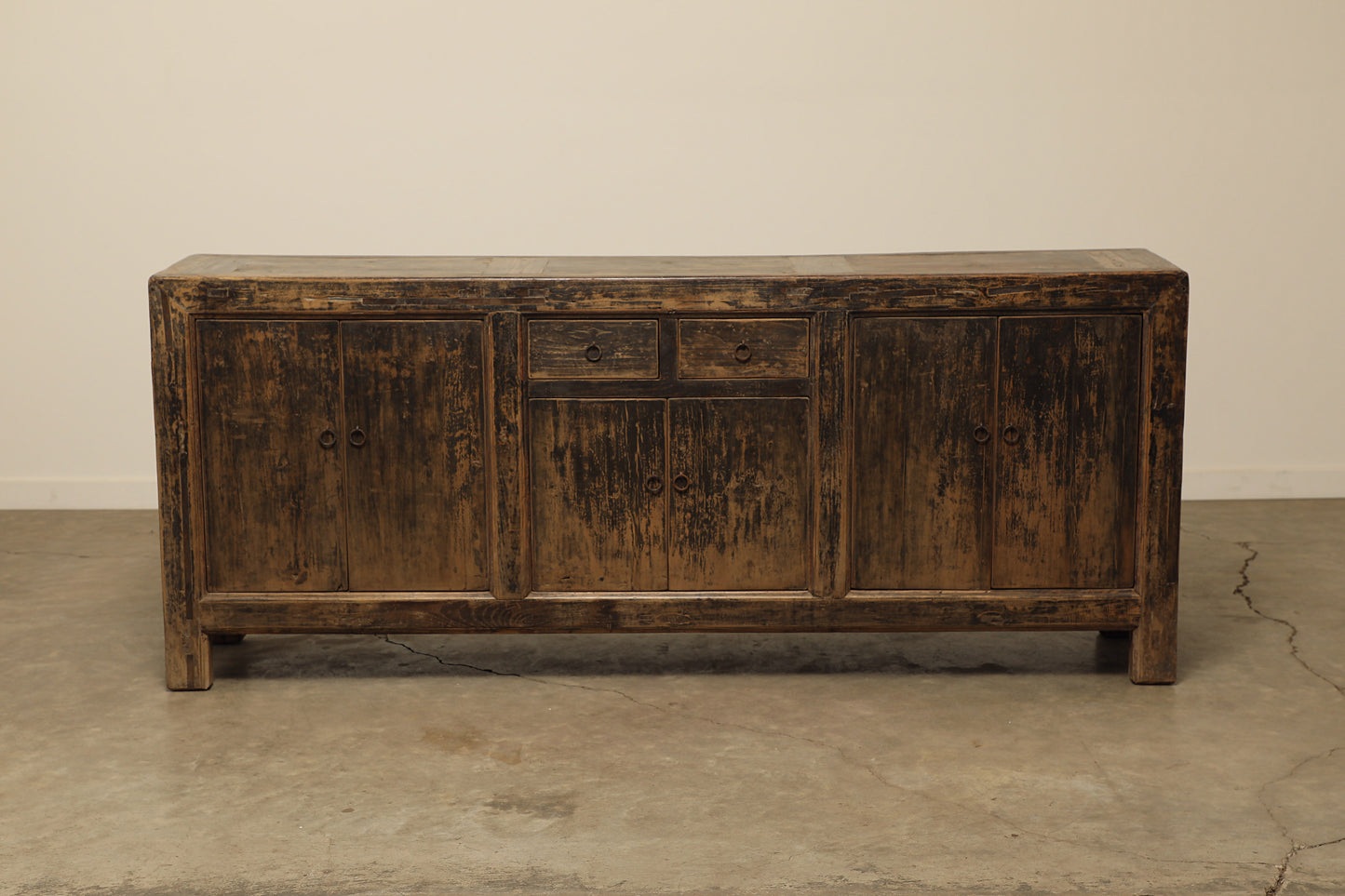 Vintage Elm Sideboard - Circa 1925