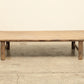 (GAZ058) Vintage Elm Coffee Table - Circa 1945 (89x37x18)