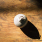 Rustic White Bauble Ornament II - Handmade Holiday Christmas Tree Ornaments