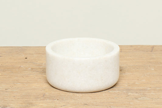 Marble Dog Bowl