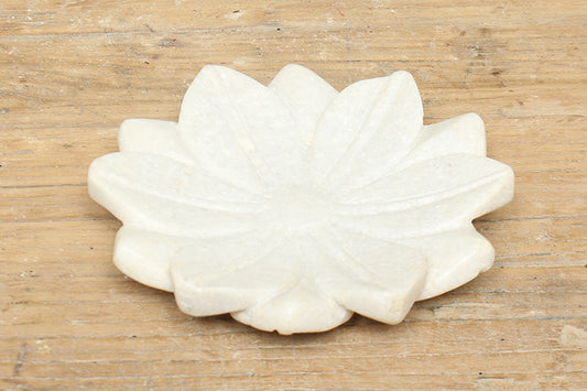 Marble Lotus Plate