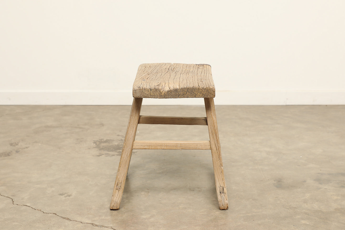 Vintage Elm Stool AC.072 - Circa 1945