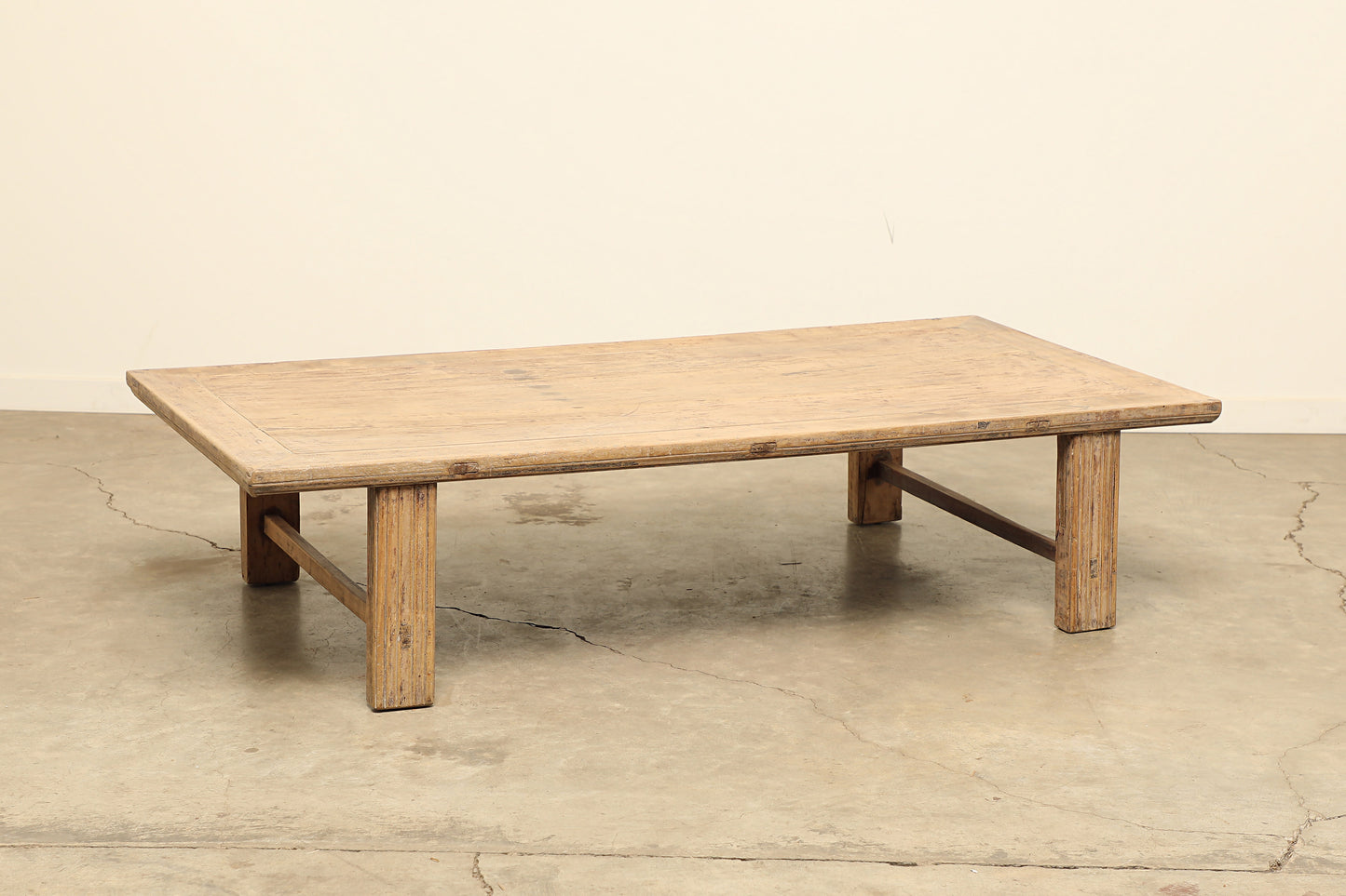 Vintage Poplar Coffee Table - Circa 1945