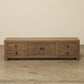 Claire Media Console - Aged Brown