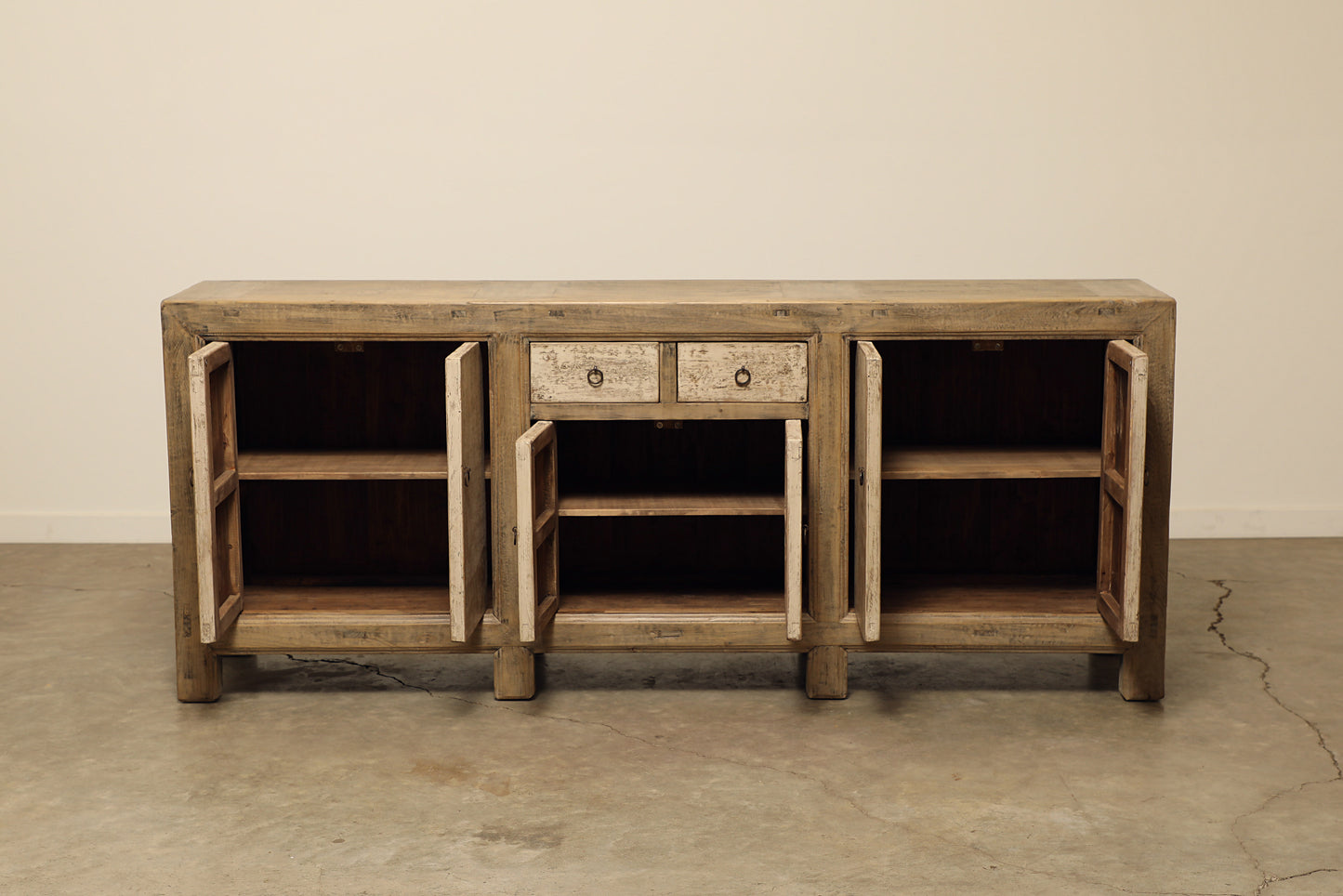 Vintage Poplar Sideboard - Circa 1945