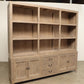 Nobu 2 Part Cabinet - Aged Brown