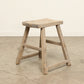 Vintage Elm Stool AC.023 - Circa 1945