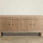 Vintage 4 Door Poplar Sideboard - Circa 1945