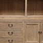 Nobu 2 Part Cabinet - Aged Brown