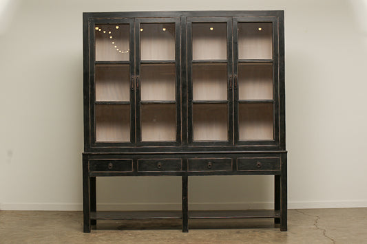 Black Valentino Accent Storage Cabinet