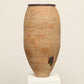 A one-of-a-kind clay brown Turkish vintage vase pot without handle, crafted from terra cotta clay, this piece showcases timeless quality and antique craftsmanship, adding a unique touch of history to your space