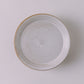 rustic white glaze ceramic salad starter plate dish dinnerware