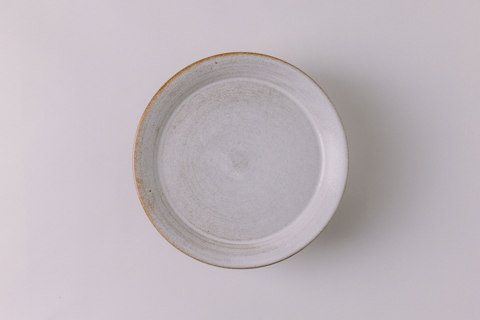 rustic white glaze ceramic salad starter plate dish dinnerware