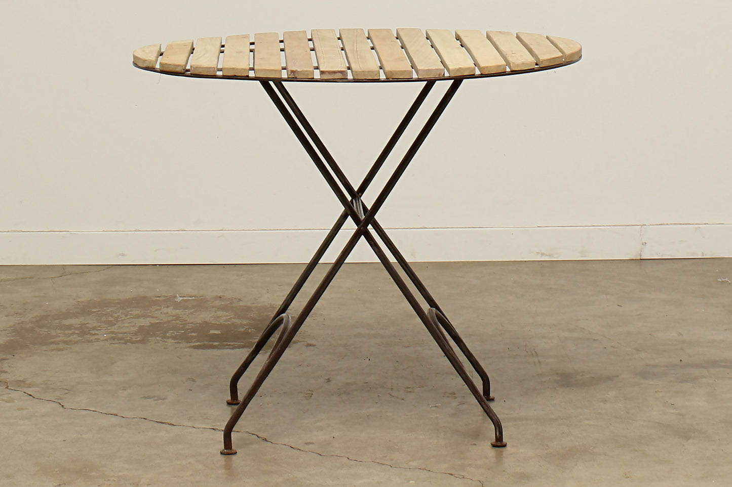 Vintage Teak Bistro Table