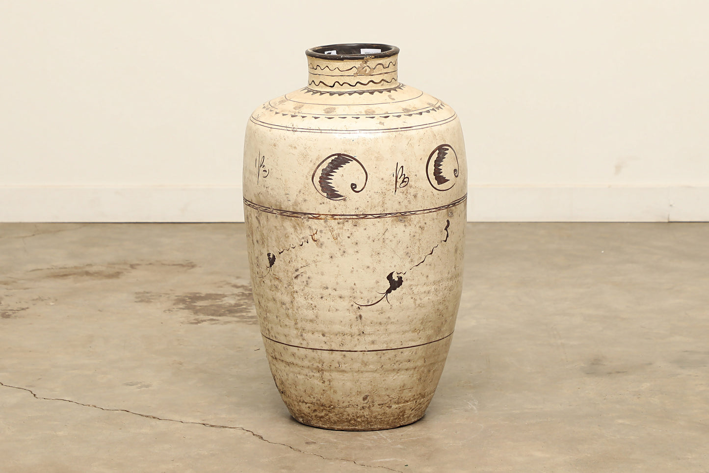 (GAT036) Vintage Shanxi Wine Jar - Circa 1824 (15x15x27)