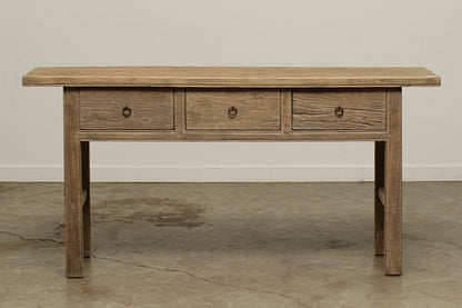 Sabi 3 Drawer Console