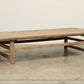 (GAQ068)  Vintage Elm Coffee Table - Circa 1850 (81x35x18)