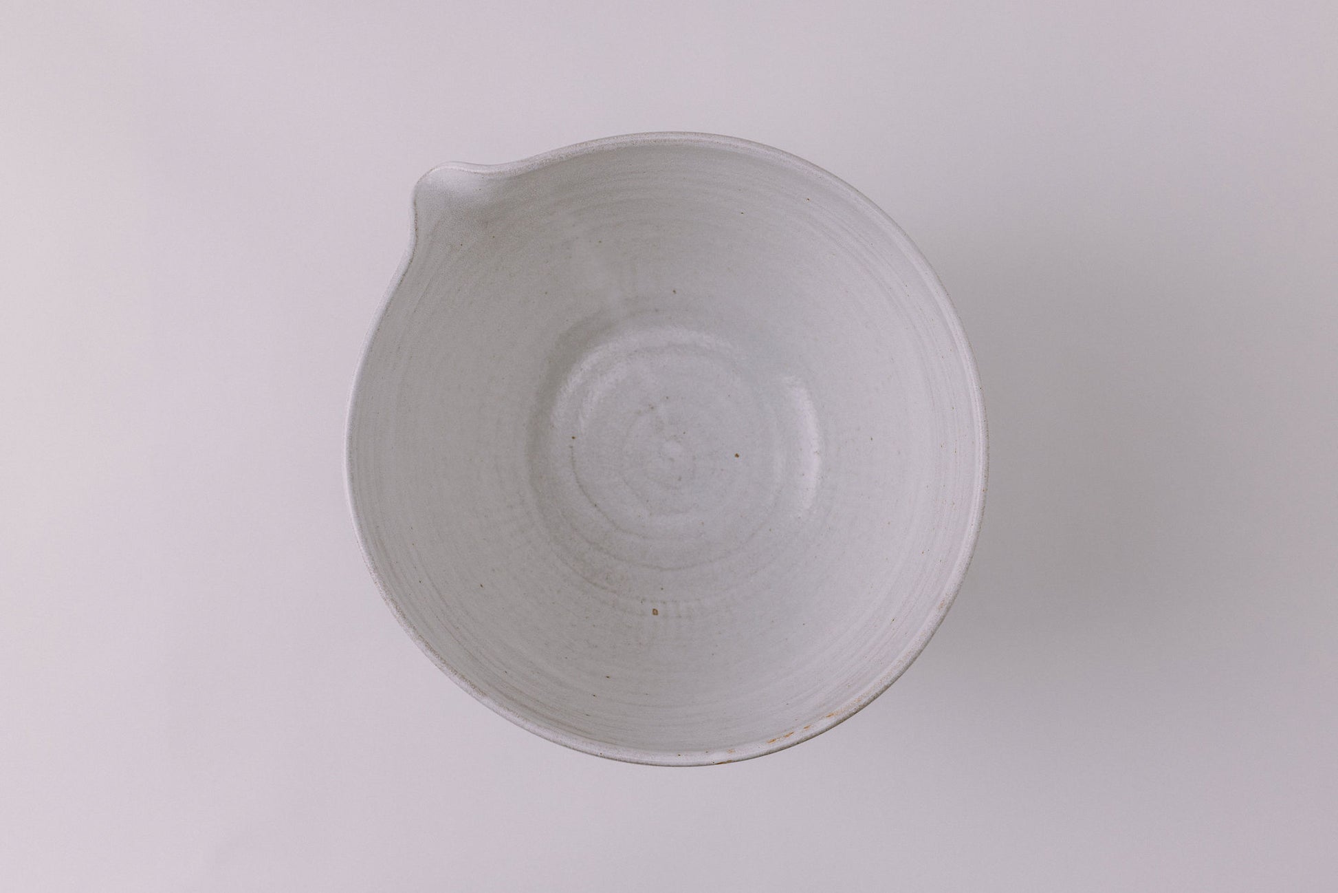 rustic white glaze ceramic mixing serving bowl - farmhouse dishes dinnerware