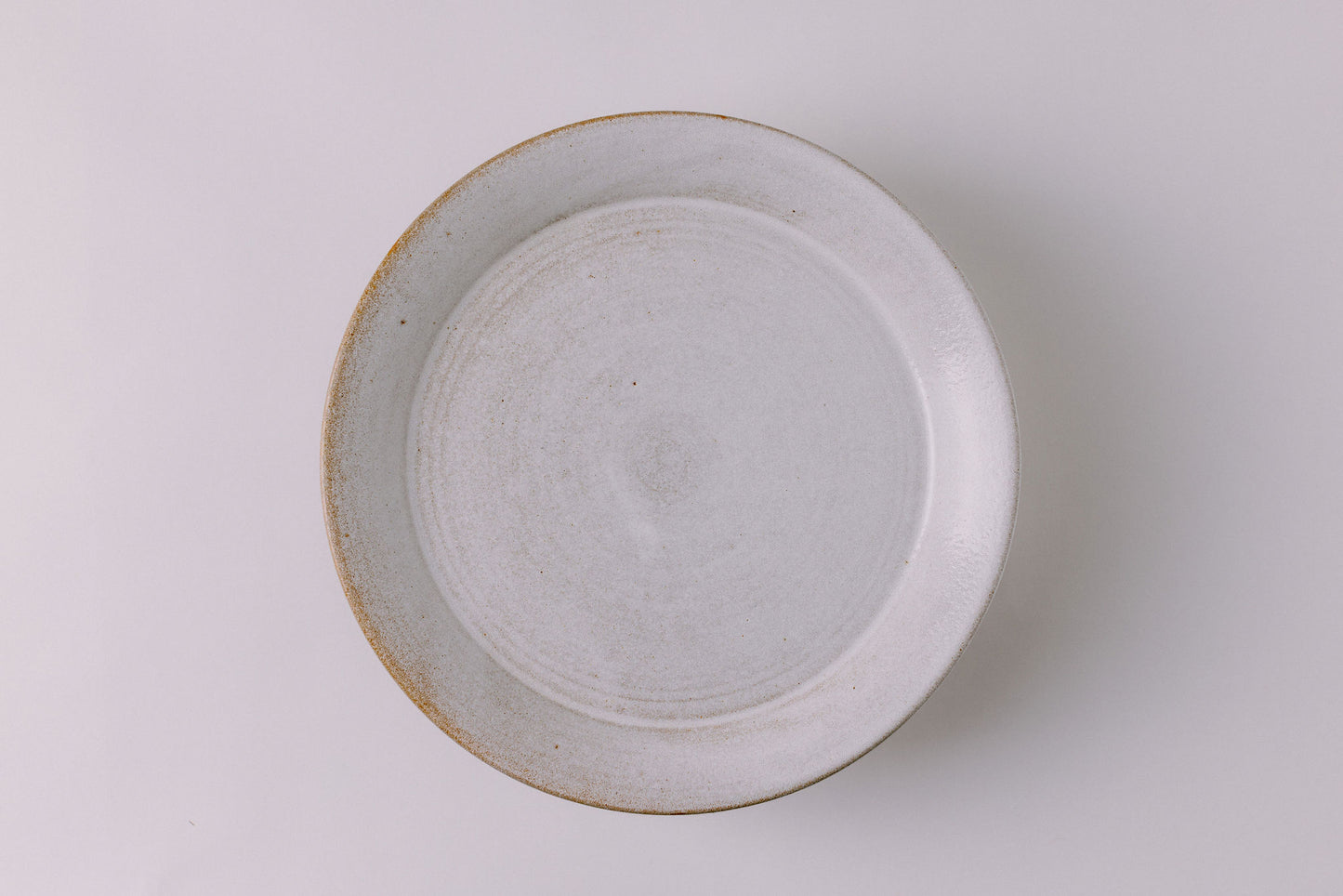 antique white hand thrown ceramic dinner plate rustic farmhouse style