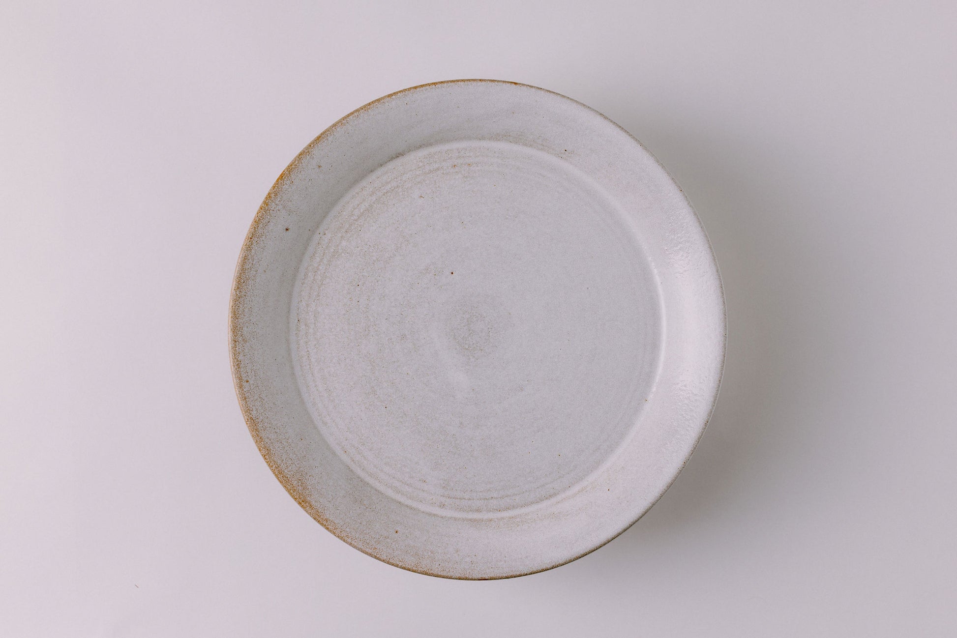 antique white hand thrown ceramic dinner plate rustic farmhouse style