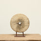 (PP108-P5 ) Vintage Wheel on Iron Stand